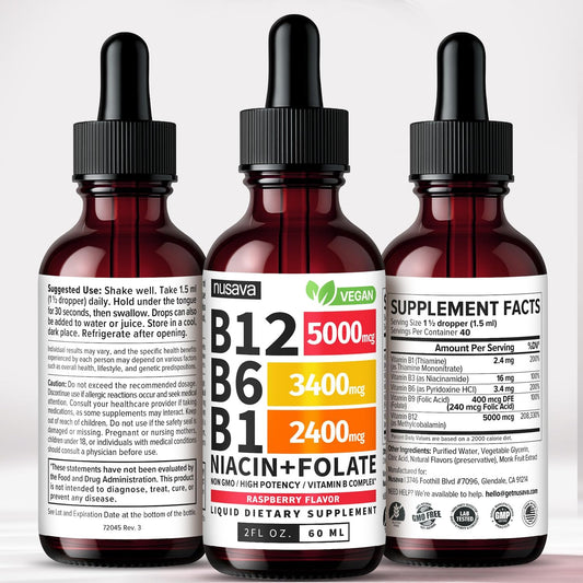 Nervana Nerve Fuel B12 bottle